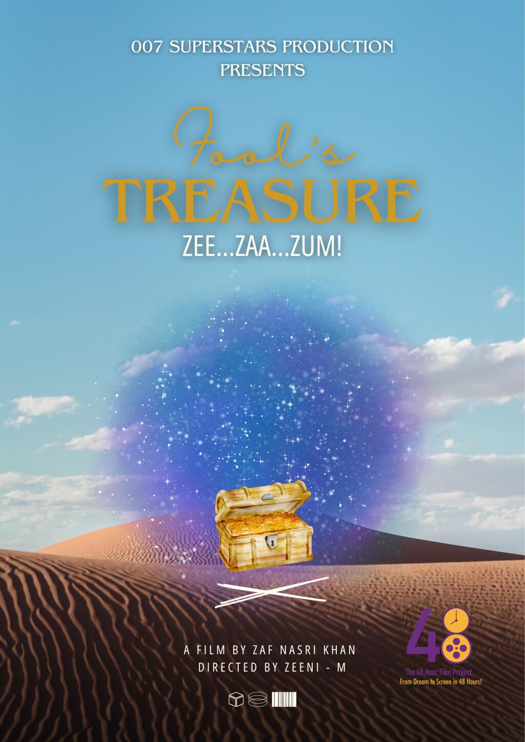 Filmposter for Fools Treasure